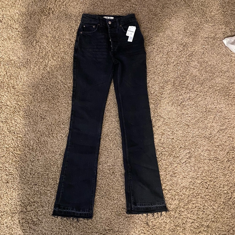 Black free people flare Jean